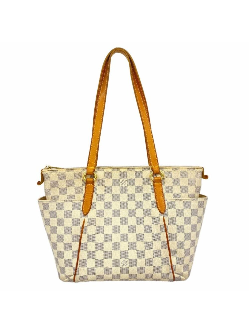 Louis Vuitton Tote Bag Damier Azur Totally PM White